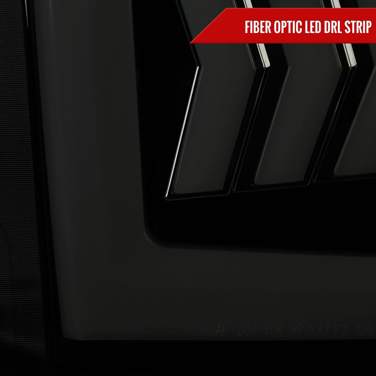 2014-2021 Toyota Tundra LED C-Bar Projector Headlights w/ Sequential Arrow Turn Signals (Black Housing/Smoked Lens)