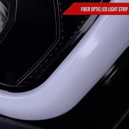 2015-2021 Subaru Impreza WRX/STI LED Bar Sequential Turn Signal (Glossy Black Housing/Smoked Lens)