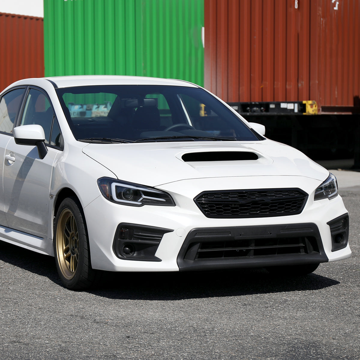 2015-2021 Subaru Impreza WRX/STI LED Bar Sequential Turn Signal (Matte Black Housing/Clear Lens)