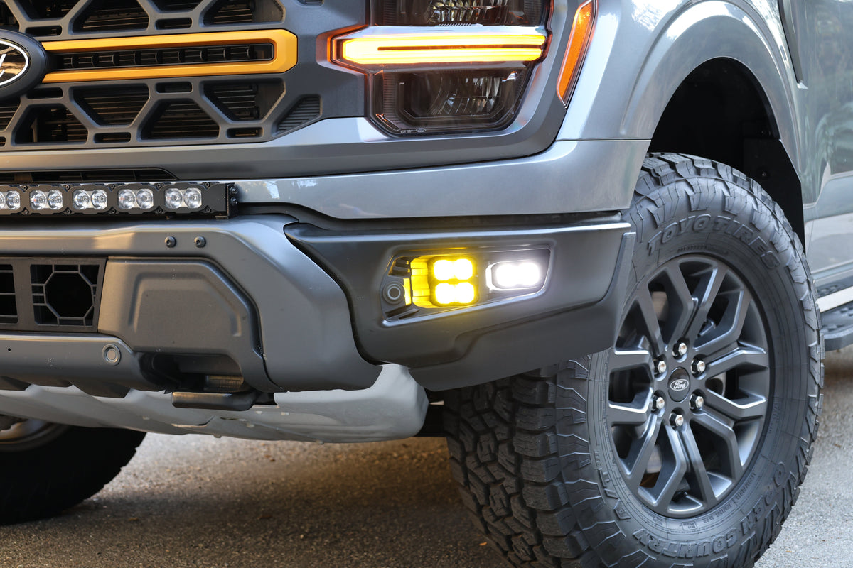 2024+ Ford F150 Tremor Modular Bumper Fog Light Kit