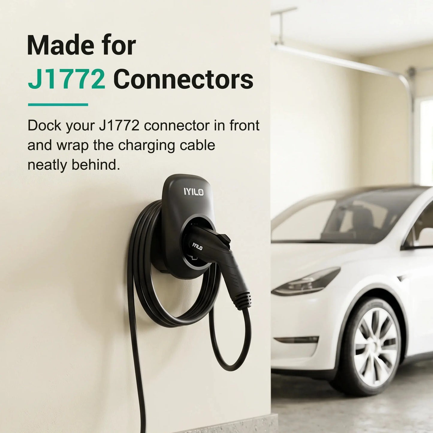 IYILO J1772 EV Charger Connector Holster