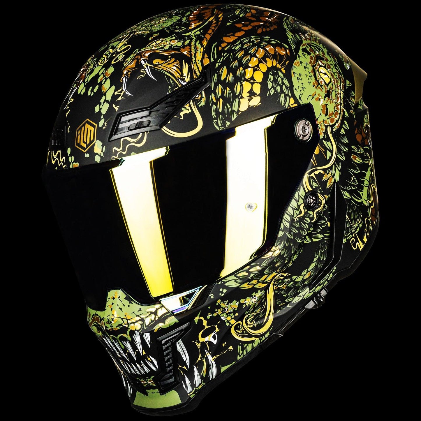 ILM Full Face Motorcycle Helmets Racing Helmet Model MF509