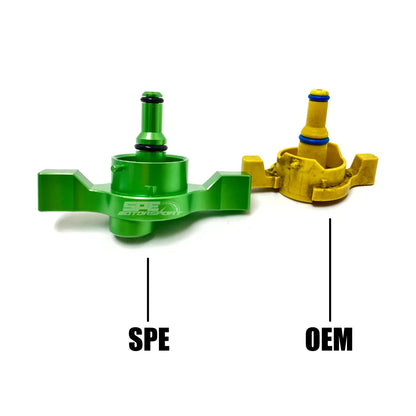 SPE 6.7L Powerstroke Billet Fuel Drain Valve- Fits 2017-2026