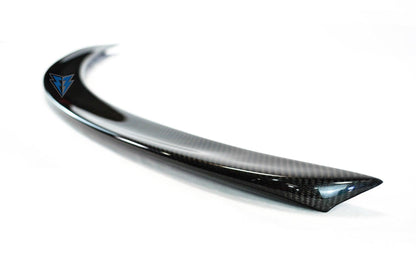 2012-2026 Tesla Model S TK Style Carbon Fiber Trunk Spoiler | FYBR Aerodynamics