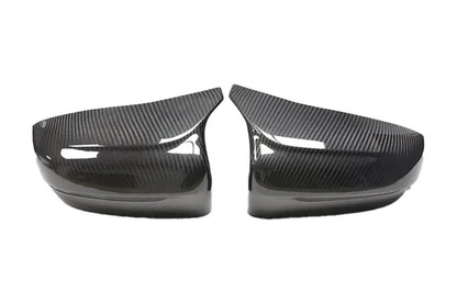 BMW 5 Series F90 M5 M Style Carbon Fiber Side Mirror Cover (2018+)
