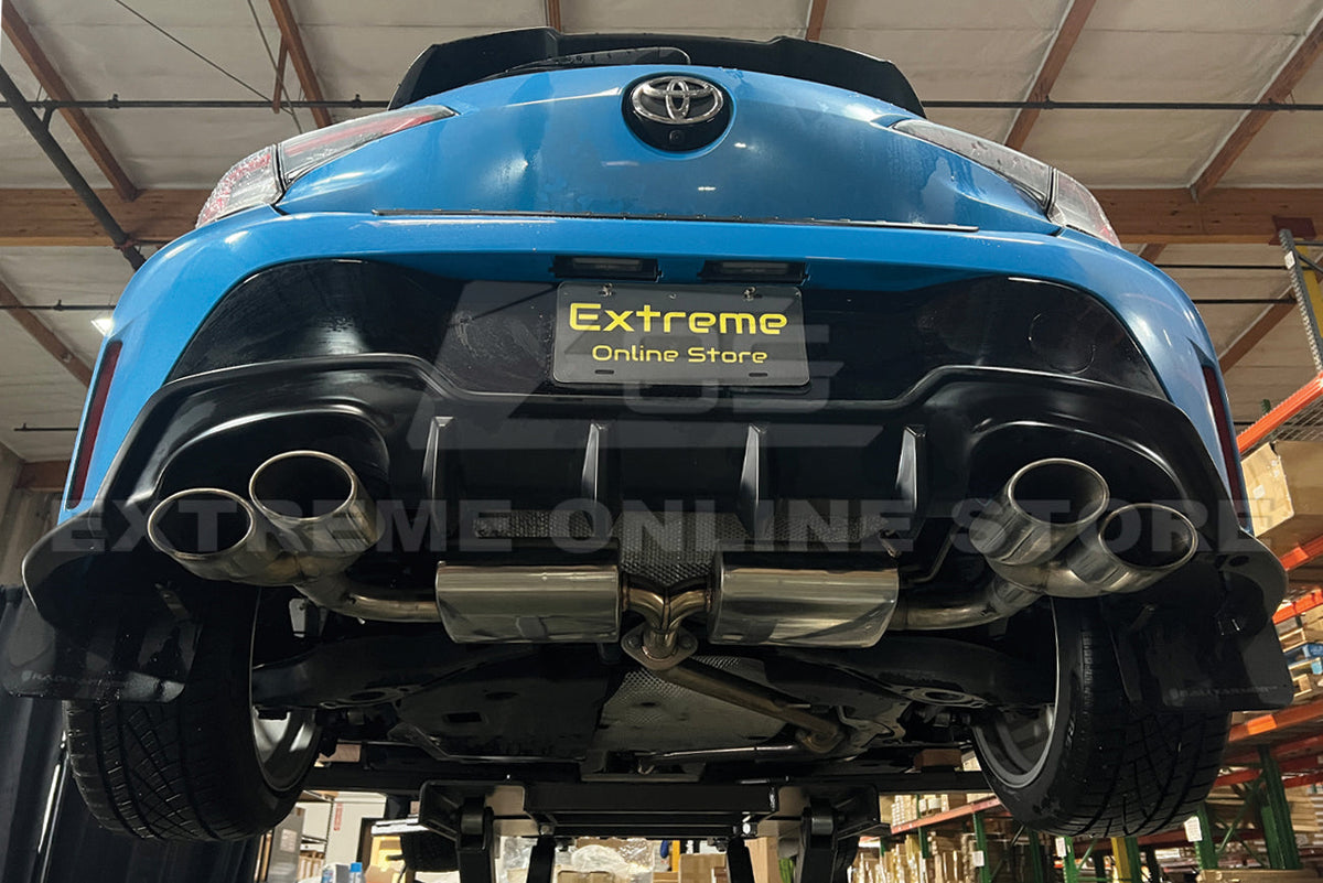 2019-Present Toyota Corolla Hatchback Quad Tips Cat Back Exhaust