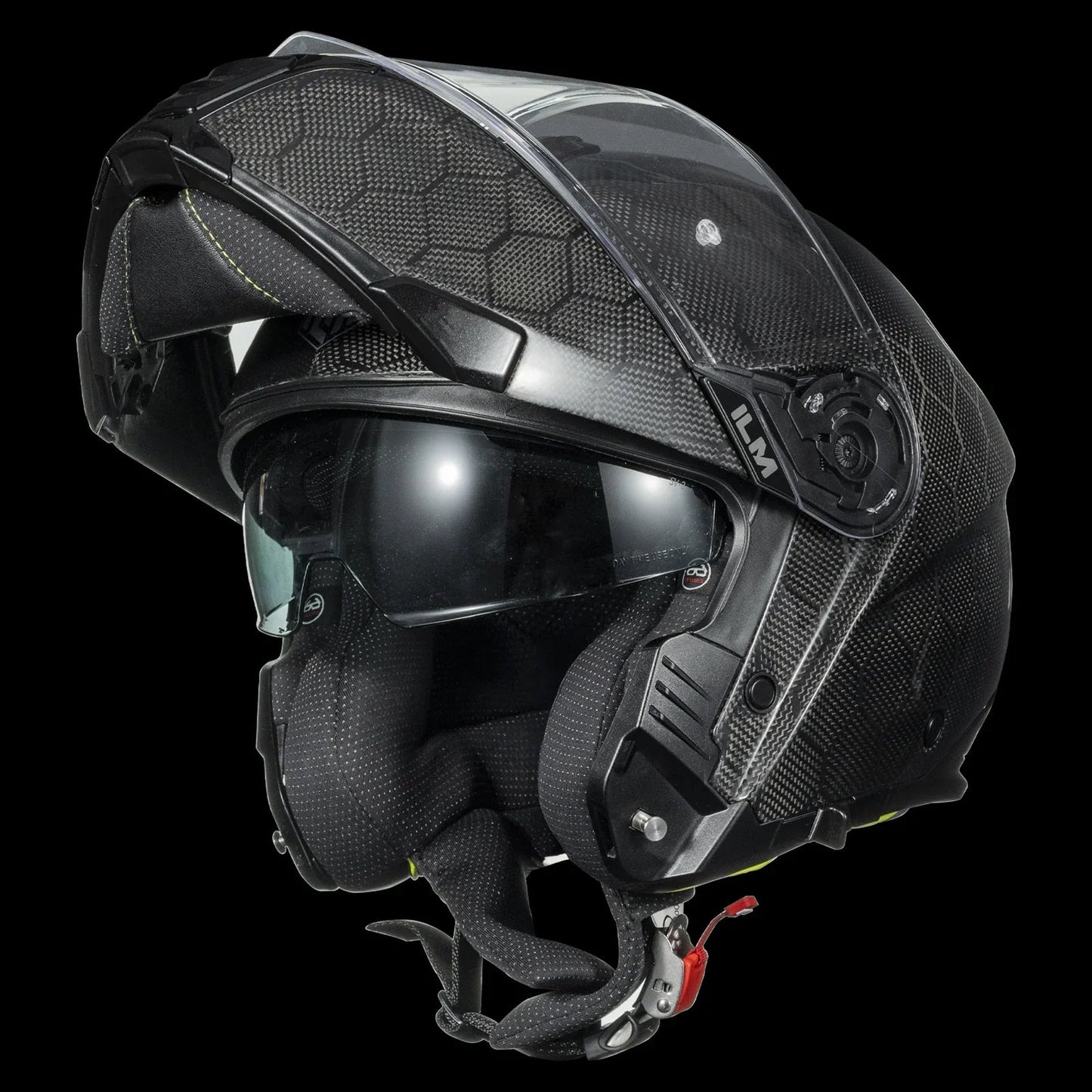 ILM Carbon Fiber Motorcycle Modular Helmets DOT ECE Model MF529F