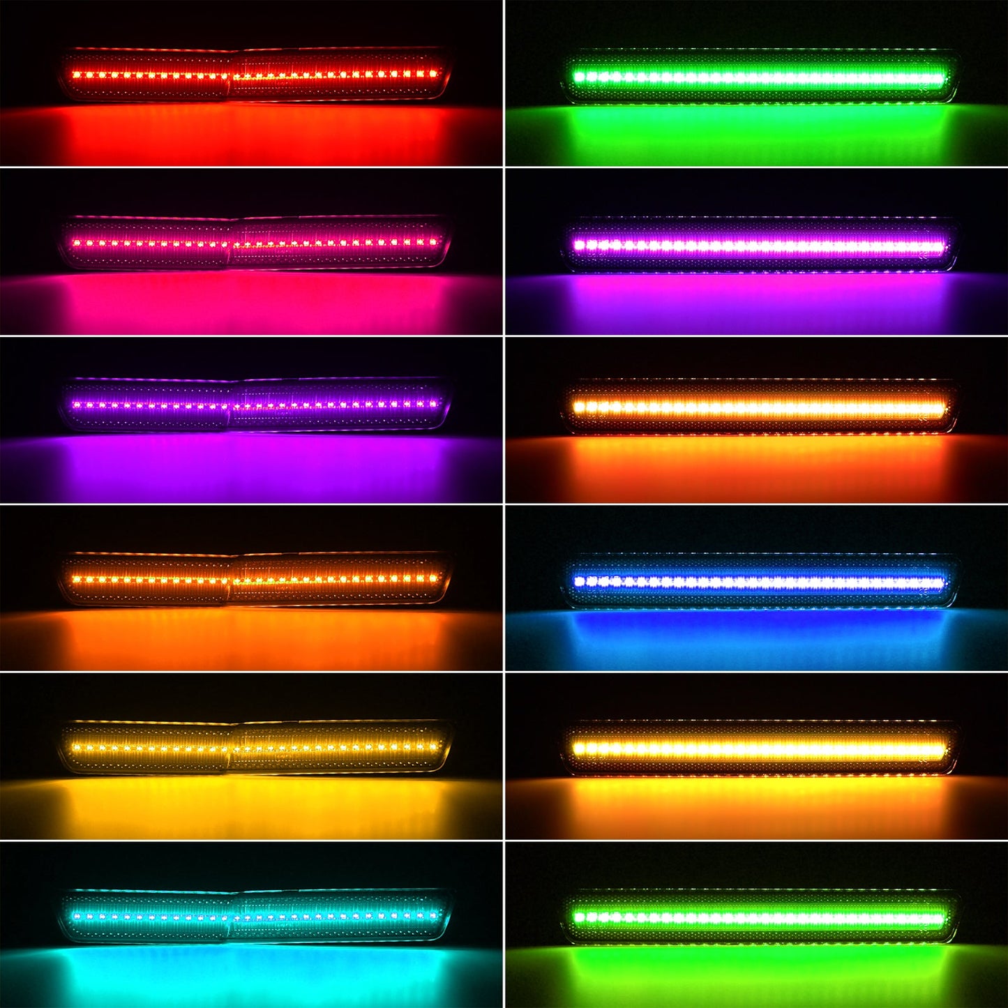 CHALLENGER WIDEBODY 15-23 FRONT/REAR RGB DYNAMIC LED SIDE MARKERS