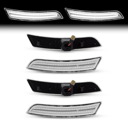CAMARO 16-24 FRONT/REAR DYNAMIC CLEAR LED SIDE MARKERS