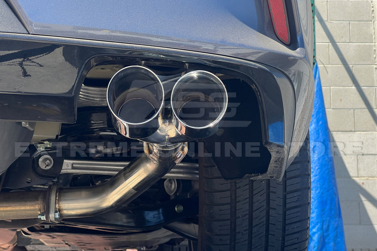 2021-Present Acura TLX Muffler Delete Axle Back Quad Tips Exhaust