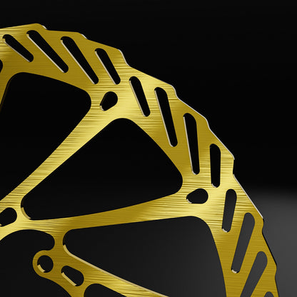 Gold 180mm Disc Brake Rotor – Stylish & High-Performance Upgrade