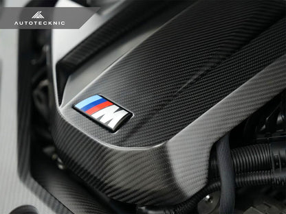 AutoTecknic Dry Carbon Fiber Engine Cover - BMW G87 M2