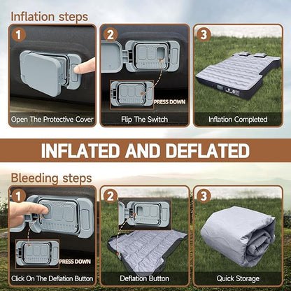 Umbrauto 5.5-6.5ft Built-in Pump Truck Bed Air Mattress 3.0