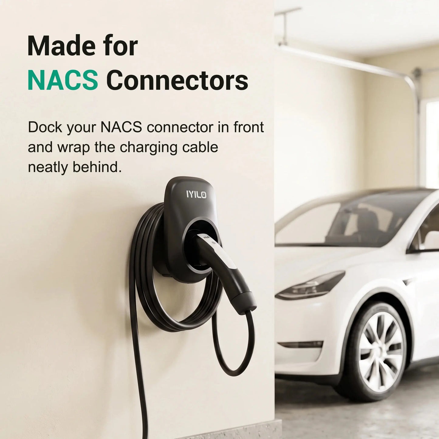 IYILO J3400 EV Charger Connector Holster