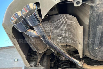 2018-2024 Toyota Camry Muffler Delete Axle Back Quad Burnt Tips Exhaust