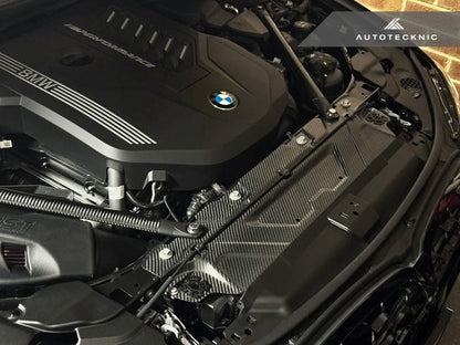 AutoTecknic Dry Carbon Fiber Cooling Shroud - BMW G20 3-Series