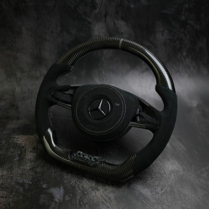 2015-2018 Mercedes Benz AMG | Retrofit for older/ non-AMG Models Available Custom Steering Wheel by Exclusive Steering