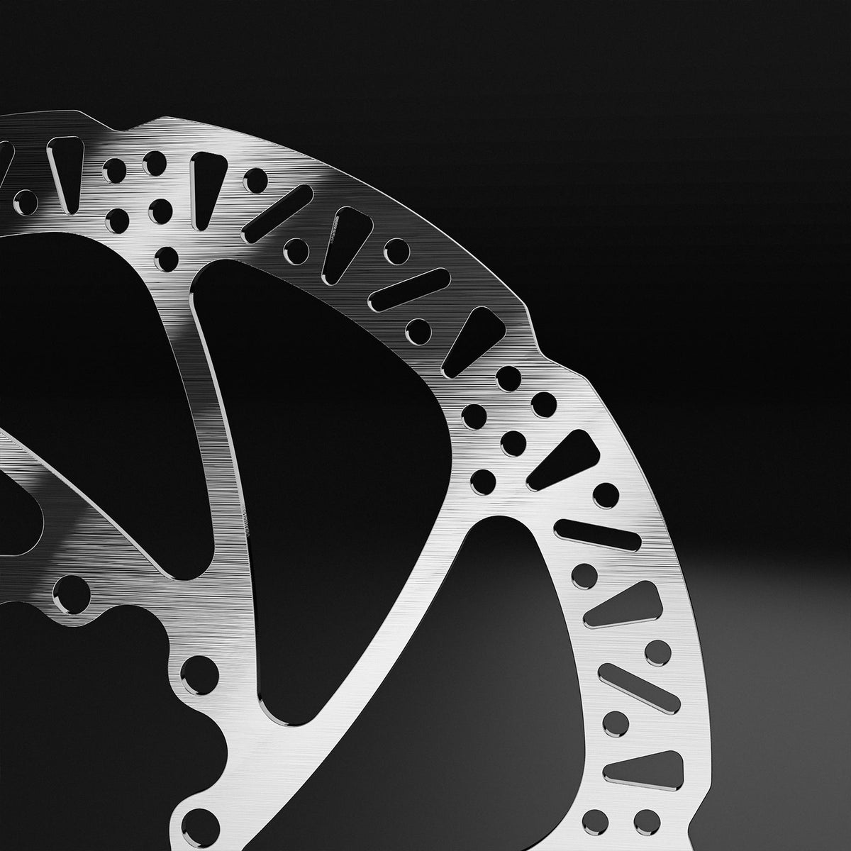 High-Performance 180mm Silver Disc Brake Rotor – Lightweight & Durable (6-Bolt)