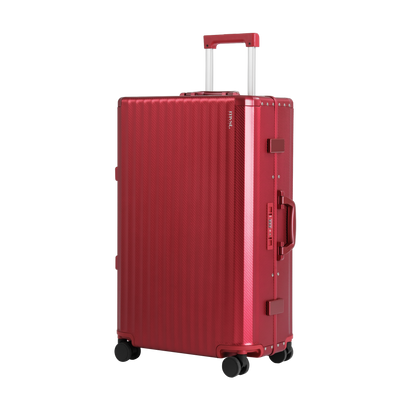 SPACE Aluminum Suitcase Red