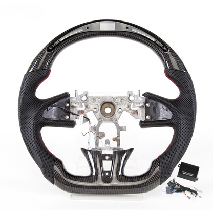 LED Carbon Fiber Steering Wheel for Infiniti Q50 / Q50L / QX50 2013-2016