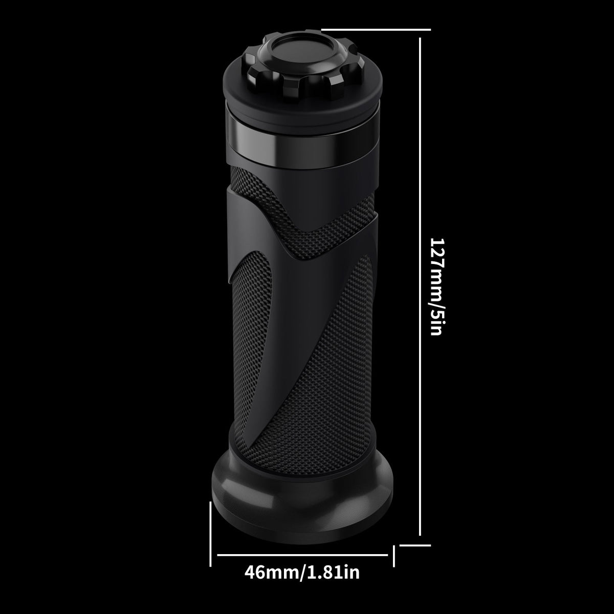 Stealth Twist Grip Throttle for Super73 | 3-Pin Female Connector