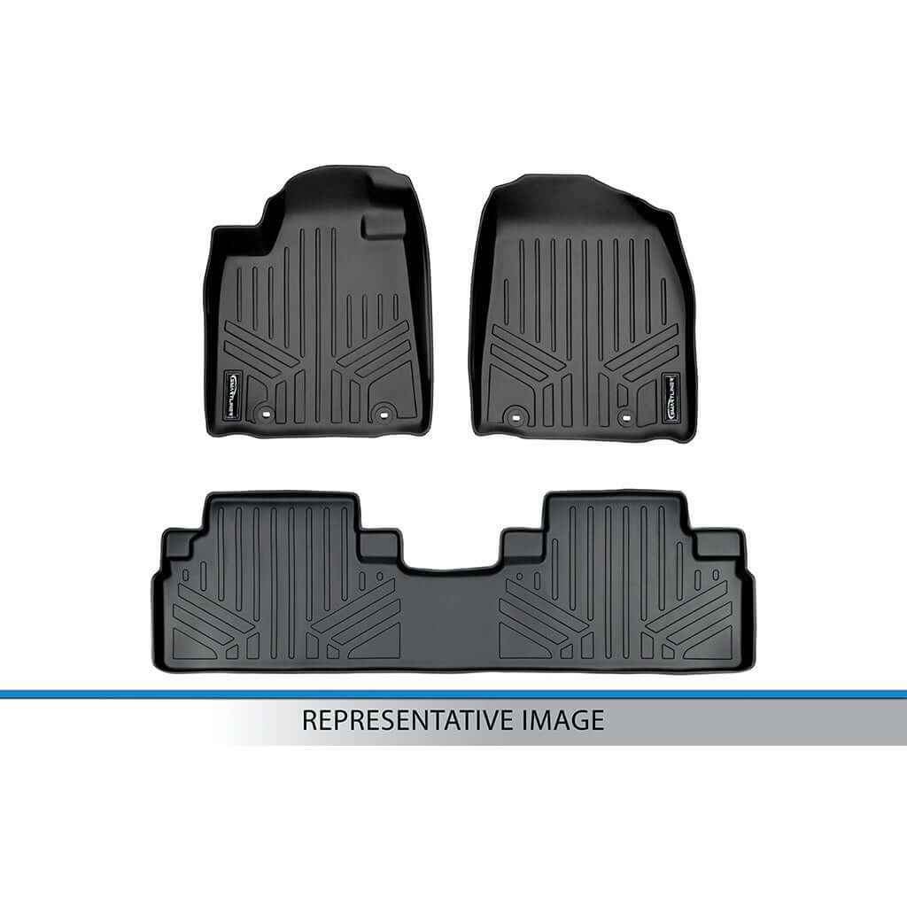 2016-2020 Tesla Model X Floor Liners|5 Passenger Models|SMARTLINER