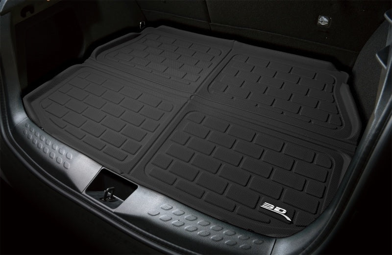 3D MAXpider 12-18 Ford Focus Hatchback with Subwoofer Kagu Cargo Liner - Black M1FR0881309