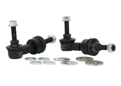 Whiteline Sway Bar Link Kit Heavy Duty Adj Steel Ball Nissan 240SX 1989-1998