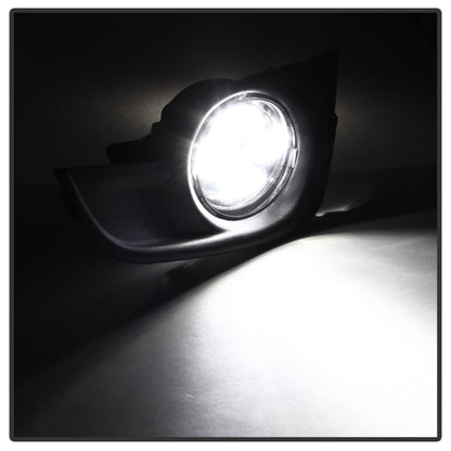 Spyder Nissan Altima 2013-2015 Sedan Daytime DRL LED Running Fog Lights w/Switch Clear FL-DRL-NA13-C 9031649