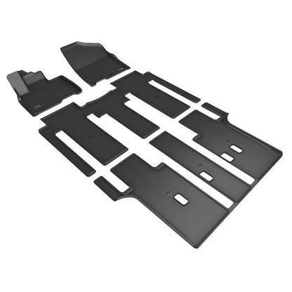 3D MAXpider 21-23 Kia Carnival / Sedona 8-Passenger Kagu Black R1 R2 R3 L1KA06401509
