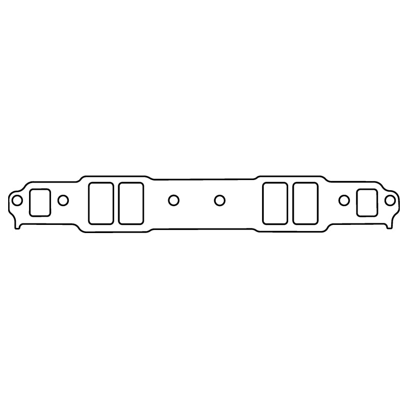 Cometic Gasket Cometic Chevy Gen1 Small Block V8 .020in Fiber Intake Mani Gskt Set-1.240in x 2.100in Rectangle Port C5542-020