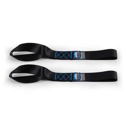 Borne Off-Road Heavy-Duty Ratchet Tie-Down Kit (2-Pack) - Black BNRTC-TDHD-2BK