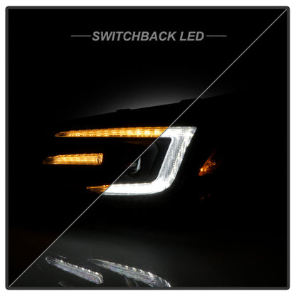 SPYDER Signature Subaru Forester 14-16 Halogen Model Only Headlights (PRO-YD-SUFO14SI-BK) 5088444