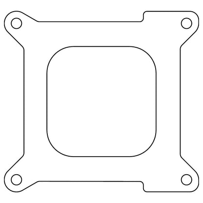 Cometic Gasket Cometic NASCAR 4 Barrel .047in Fiber Carburetor/Throttle Body Mounting Gasket - Open Plenum C15616