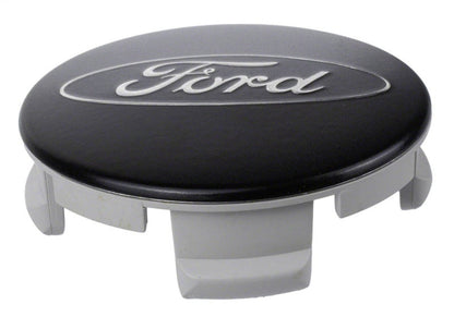 Ford Racing Ford Car Black & Chrome Wheel Center Cap Kit - Satin M-1096K-BCS