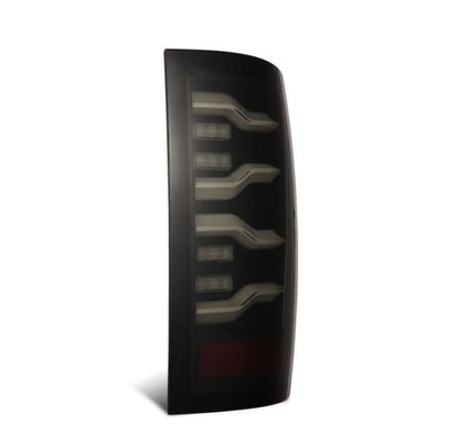 AlphaRex 09-18 Dodge Ram Luxx-Series LED Tail Lights Alpha-Black w/ Activation Light & Seq. Signal 640003 *Discontinued