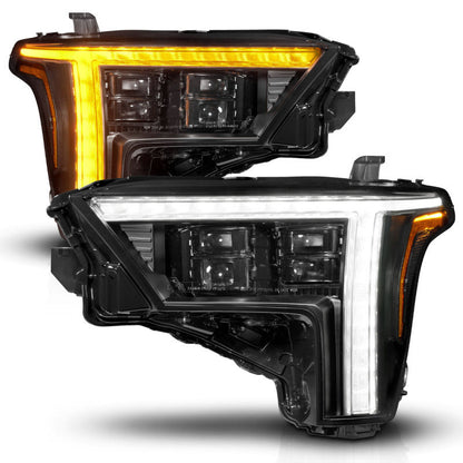 ANZO 22-24 Toyota Tundra (w/Factory LED Refl.) Z-Series Full LED Proj Headlights - Pass. Side ONLY 111599X-R