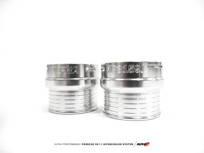 AMS Performance Porsche 997.1TT Alpha Intercooler System (For Stock Framed Turbos) ALP.09.09.0001-2