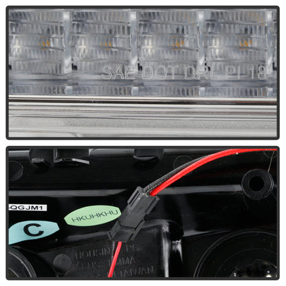 Spyder Jeep Wrangler 2018-2019 (Halogen Model Only) LED Front Bumper Lights - Seq. Signal - Chrome 5086778