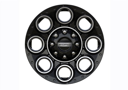 Ford Racing 05-22 Super Duty 20in Black w/Machined Face Wheel Kit M-1007K-S2008GBM