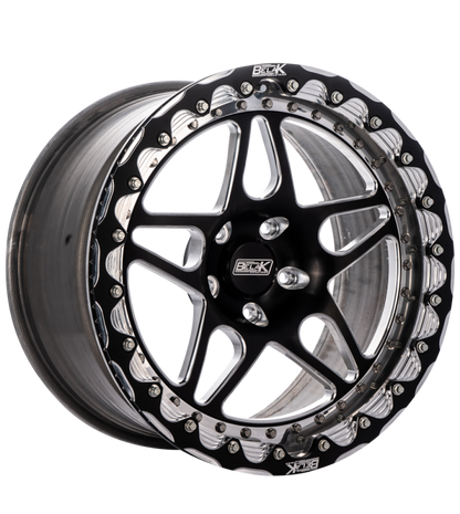 Belak Wheels Belak 15x8 / 5in BS / 5x4.75 BP / High Pad / Series 3 Wheel - Single Beadlock 15085745S35BS-SBL