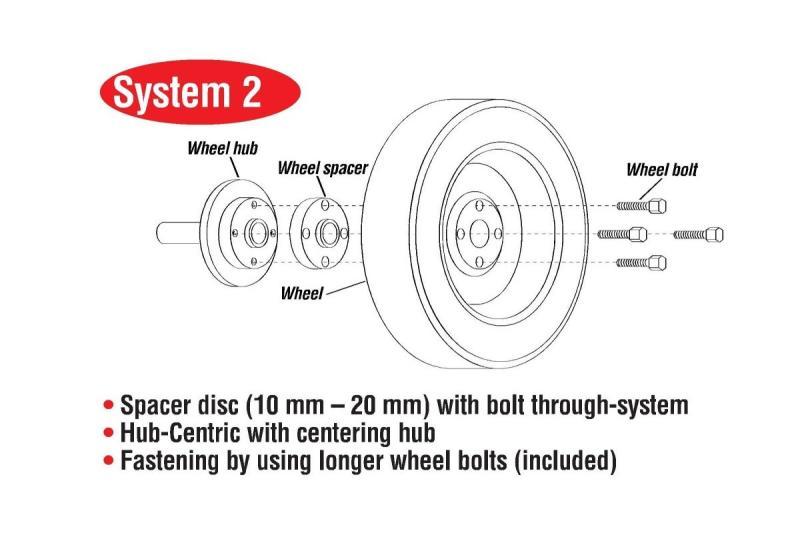 Eibach Pro-Spacer System 30mm Spacer - 2015 Ford Mustang Ecoboost / V6 / GT