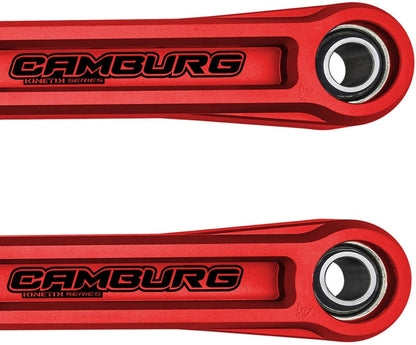 Camburg Ford Bronco 21-23 KINETIK Series Rear Billet Lower Trailing Arm Kit (Red) CAM-120032-RED