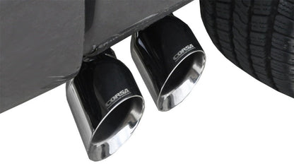 Corsa Performance 11-13 Ford F-150 5.0L V8 Polished Sport Cat-Back Exhaust