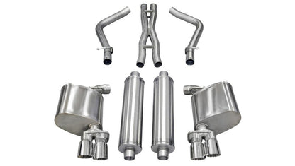 Corsa Performance 11-13 Dodge Charger R/T 5.7L V8 Polished Sport Cat-Back Exhaust