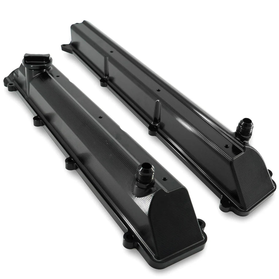 Bull Boost Performance 1JZ-GTE Non-VVTi Billet Valve Covers – AN10 Breather Ports