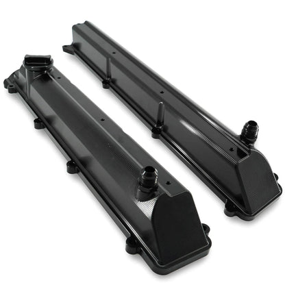 Bull Boost Performance 1JZ-GTE Non-VVTi Billet Valve Covers – AN10 Breather Ports