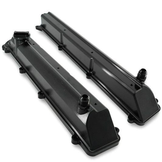 Bull Boost Performance 1JZ-GTE Non-VVTi Billet Valve Covers – AN10 Breather Ports