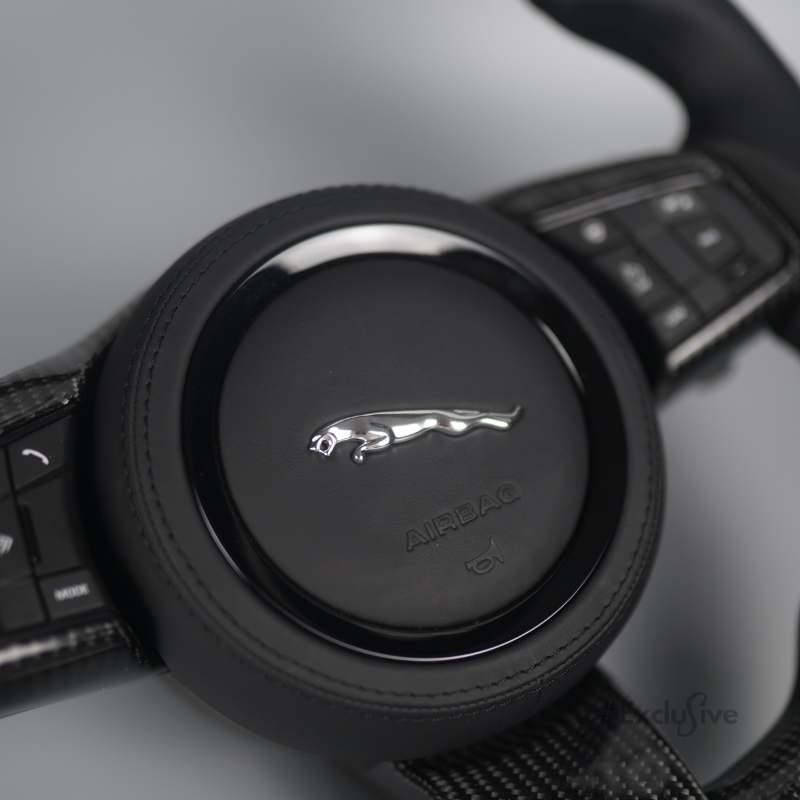 2013-2021 Jaguar F-Type Custom Steering Wheel by Exclusive Steering