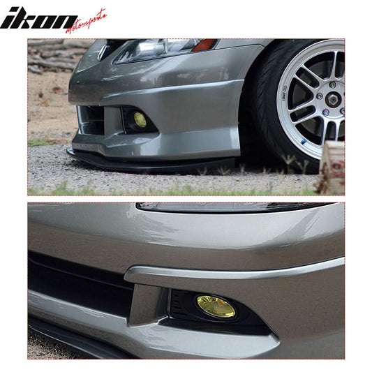2005-2007Â Acura RSX Yellow Lens 2PCS Front Bumper Fog Lights Lamp